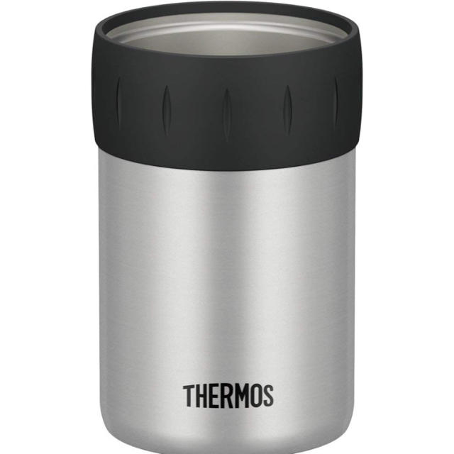 THERMOS(サーモス)の新品未使用 大人気 サーモス 保冷缶ホルダー 350ml缶用 シルバー インテリア/住まい/日用品のキッチン/食器(容器)の商品写真