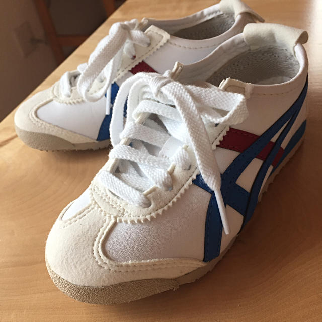 Onitsuka Tiger(オニツカタイガー)のオニツカタイガー✨スニーカー✨17センチ✨メキシコ66 PS キッズ/ベビー/マタニティのキッズ靴/シューズ(15cm~)(スニーカー)の商品写真