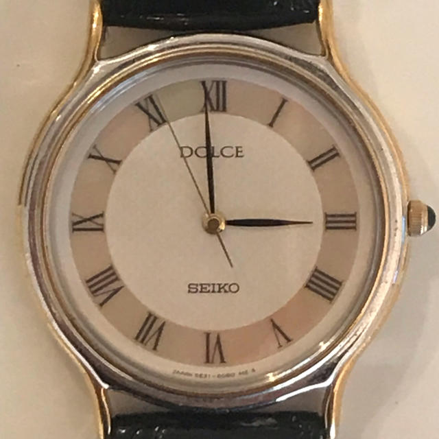 SEIKO DOLCE ドルチェ5E31-6D60メンズ クオーツ 電池交換済み | フリマアプリ ラクマ