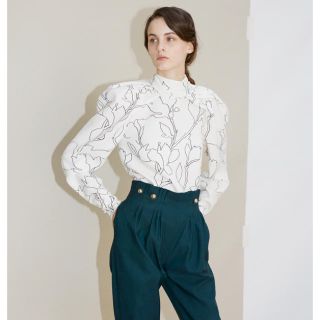 カルヴェン(CARVEN)のCarven Floral Print Blouse(シャツ/ブラウス(長袖/七分))