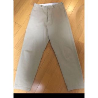 ヤエカ(YAECA)のとまと様YAECA "CHIINO WIDE TAPERED" beige 30(チノパン)