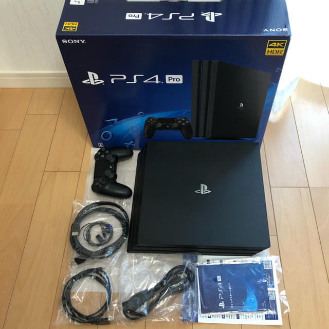 ゲームソフト/ゲーム機本体PS4 pro 1TB ブラック