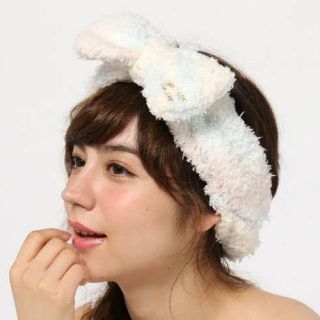 ジェラートピケ(gelato pique)のほぼ新品！ジェラート・ピケgelato piqueヘアバンド＊美容＊部屋着(ヘアバンド)