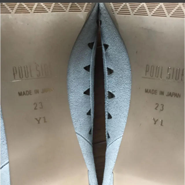 POOL SIDE(プールサイド)のプールサイド レザーカットパンプス レディースの靴/シューズ(ハイヒール/パンプス)の商品写真