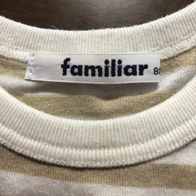 familiar(ファミリア)のファミリア ロンT 80 キッズ/ベビー/マタニティのベビー服(~85cm)(Ｔシャツ)の商品写真