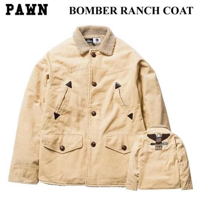 大幅値引き【新品タグ付き】PAWN BOMBER RANCH COAT