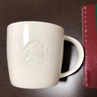 スターバックスコーヒー(Starbucks Coffee)のマグカップ 白 スタバ(食器)