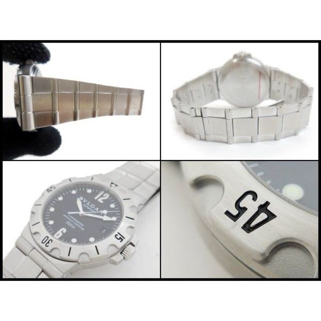 買取 沖縄 BVLGARI ブルガリ ディアゴノ スクーバ SD38S メンズ 腕時計