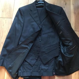 バーバリーブラックレーベル(BURBERRY BLACK LABEL)の【しょー様専用】バーバリーブラックレーベル3ピーススーツ38R(セットアップ)