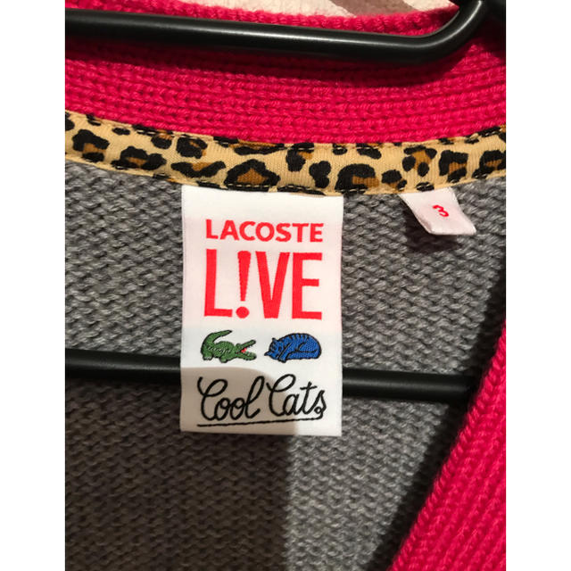 LACOSTE(ラコステ)の新品、未着用 ラコステ カーディガン  レディースのトップス(カーディガン)の商品写真