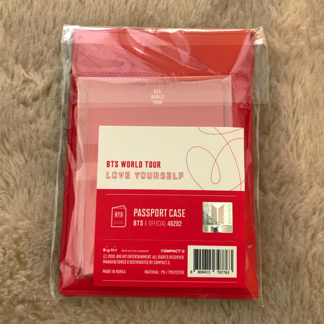 BTS  LYS日本公式グッズ パスポートケース