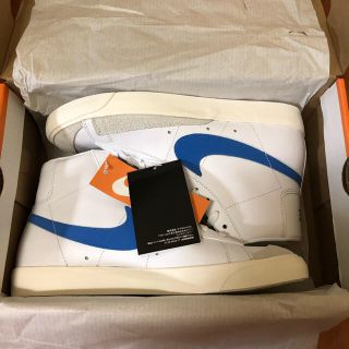 ナイキ(NIKE)の最終値下NIKEBLAZER MID '77 VNTG PACIFIC BLUE(スニーカー)