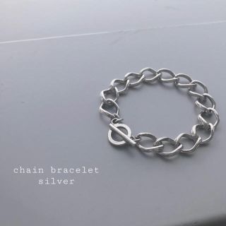 エムエムシックス(MM6)の再入荷 chain bracelet silver(ブレスレット/バングル)