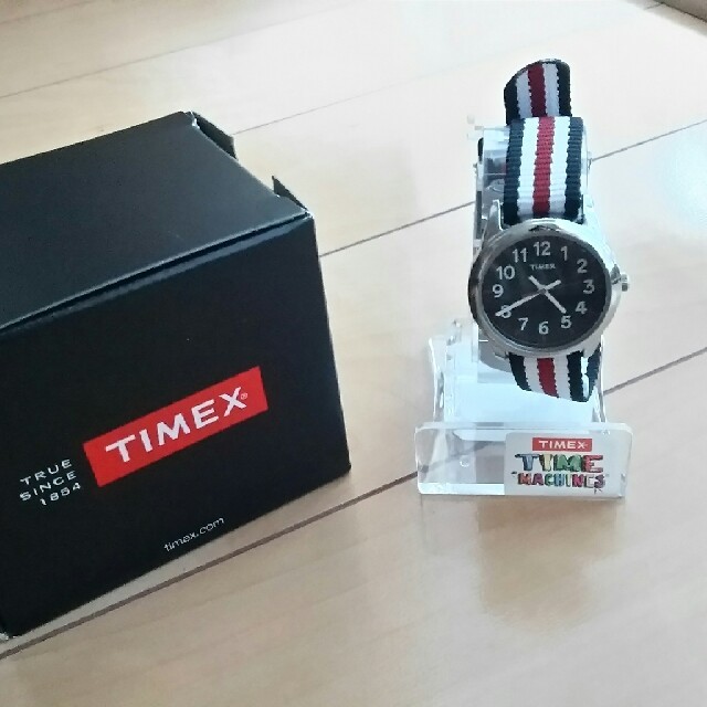 TIMEX(タイメックス)のTIMEX kids タイムティーチャー　ブラック キッズ/ベビー/マタニティのこども用ファッション小物(腕時計)の商品写真