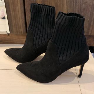 ザラ(ZARA)のZARA☆ソックスブーティー☆美品(ブーツ)