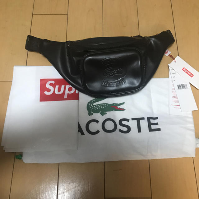 supreme lacoste コラボショルダーバッグ