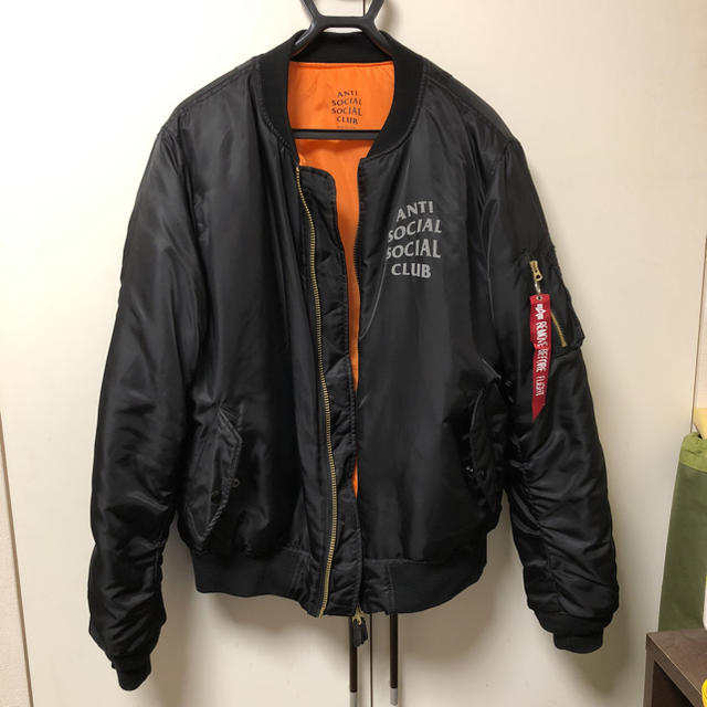 assc アンチソーシャルソーシャルクラブ MA1メンズ