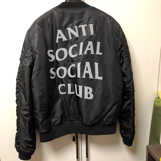 ANTI(アンチ)のassc アンチソーシャルソーシャルクラブ MA1 メンズのジャケット/アウター(ミリタリージャケット)の商品写真