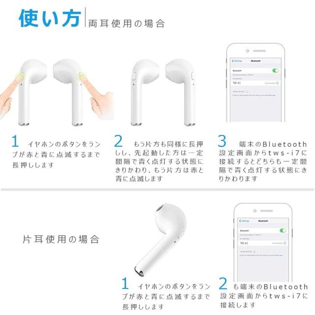 APPLE 風ワイヤレス イヤホン 充電ケース付き マイク付き　ホワイト
 スマホ/家電/カメラのスマホアクセサリー(ストラップ/イヤホンジャック)の商品写真