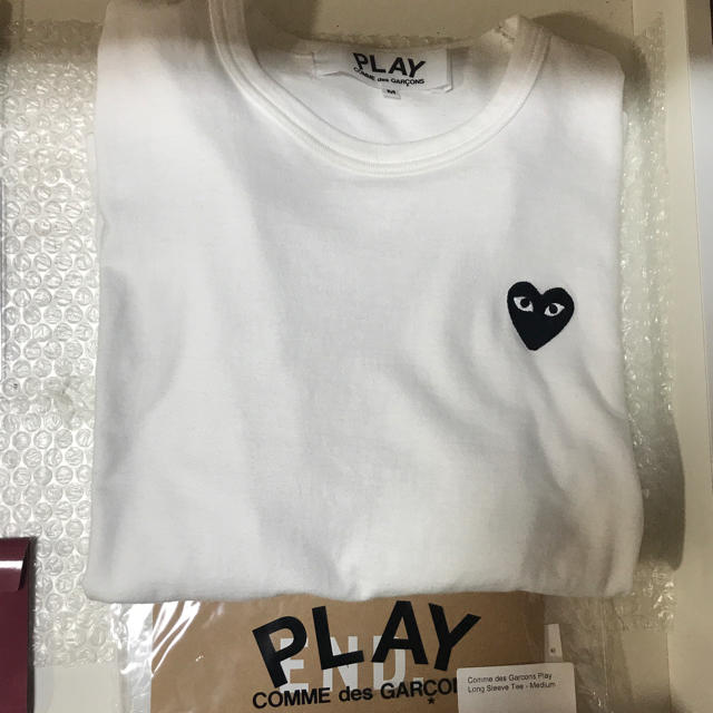 COMME des GARCONS(コムデギャルソン)のcomme des garcons play heart ロンT メンズのトップス(Tシャツ/カットソー(七分/長袖))の商品写真