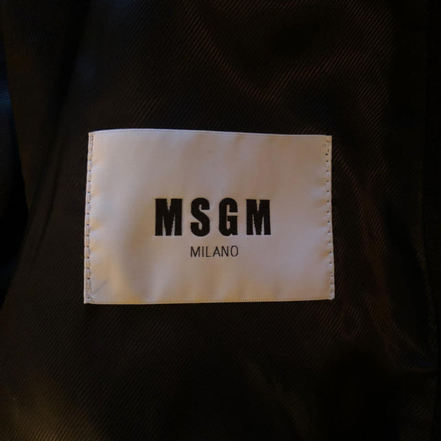 MSGM - MSGM コート 値下げ中の通販 by benjaminz's shop|エムエス
