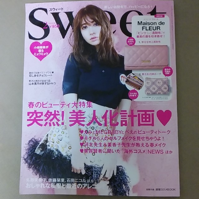 宝島社(タカラジマシャ)のスウィート　スイート2019年2月　付録無し エンタメ/ホビーの雑誌(ファッション)の商品写真