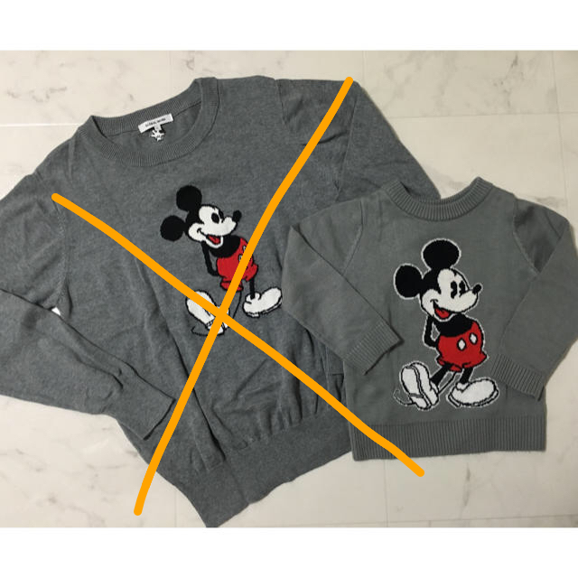 Disney(ディズニー)のらくまま様 専用✴︎ キッズ/ベビー/マタニティのキッズ服女の子用(90cm~)(ニット)の商品写真