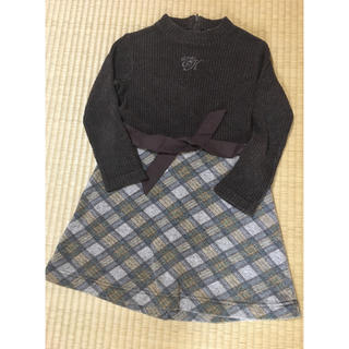 タケオキクチ(TAKEO KIKUCHI)の美品　子供服 ワンピース タケオキクチ(ワンピース)