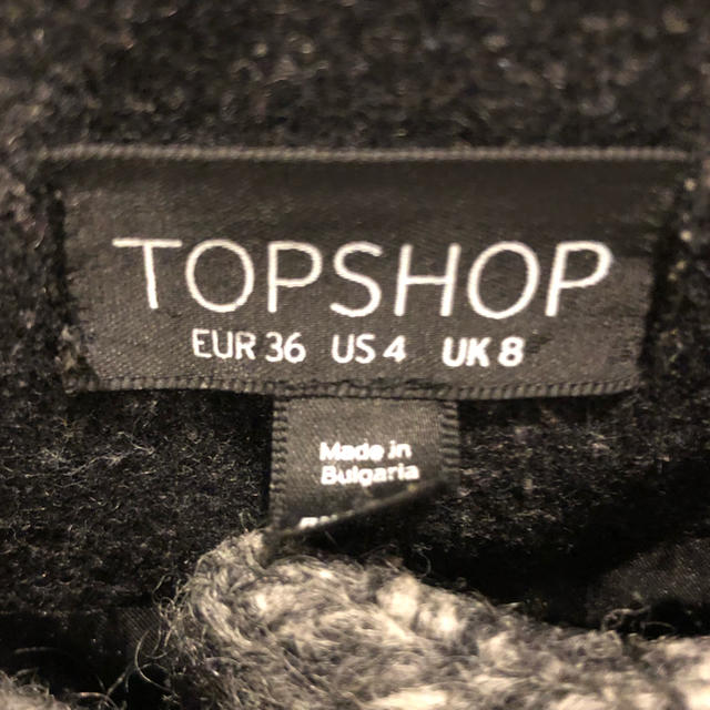 TOPSHOP(トップショップ)のTOPSHOPノーカラーコート レディースのジャケット/アウター(ロングコート)の商品写真