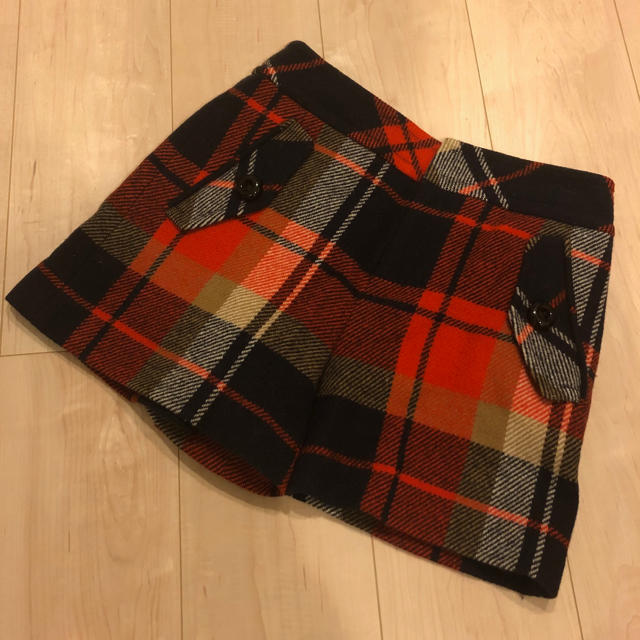 バーバリーブルーレーベル】美品チェックキュロット - キュロット