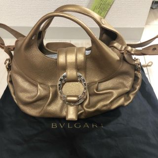 ブルガリ(BVLGARI)のレア☆ブルガリ☆ビーゼロデザインバック☆ゴールド(トートバッグ)