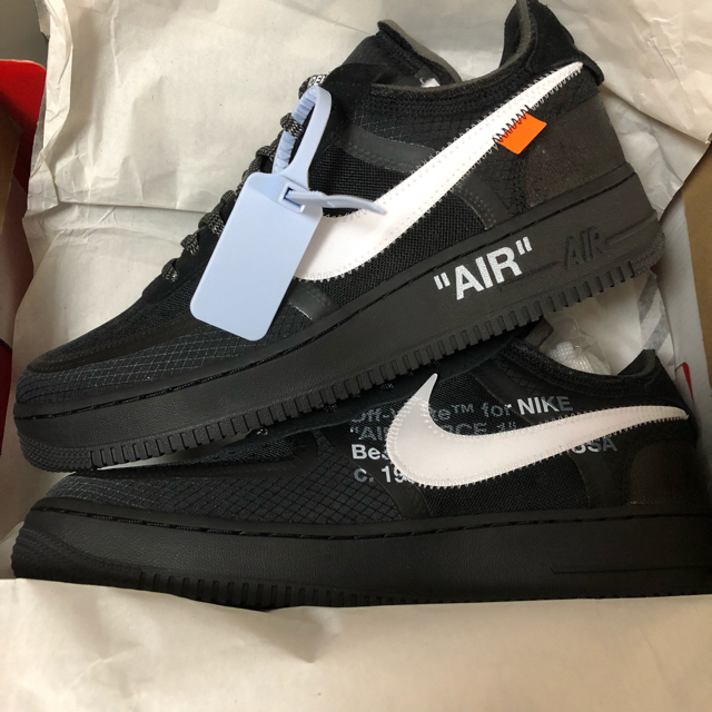 SNKRS 購入 offwhite  NIKE AIR FORCE 1 US9メンズ