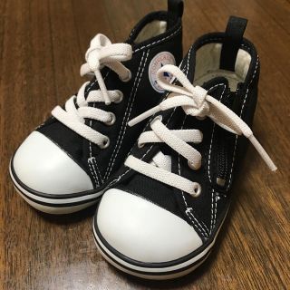 コンバース(CONVERSE)のコンバース 12.5 ブラック(スニーカー)