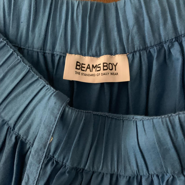 BEAMS BOY(ビームスボーイ)のスカート ブルー レディースのスカート(ひざ丈スカート)の商品写真