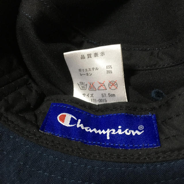 Champion(チャンピオン)の♡様専用！チャンピオン バケットハット ネイビー  レディースの帽子(ハット)の商品写真