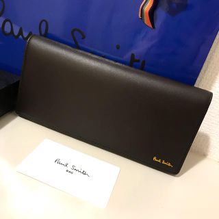 ポールスミス(Paul Smith)の新品本革 ポールスミス ブラウン長財布(長財布)