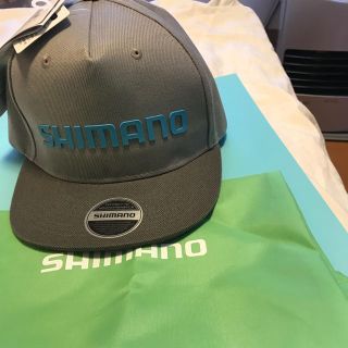 シマノ(SHIMANO)のゆあパパ様専用 シマノ フラットキャップ新品おまけ付き(その他)