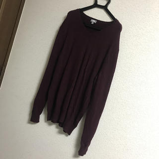 ユニクロ(UNIQLO)のUNIQLO セーター 紫(ニット/セーター)