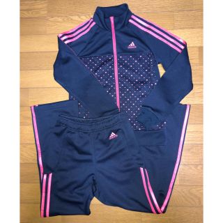 アディダス(adidas)のアディダスジャージ上下 子供140サイズ(セット/コーデ)