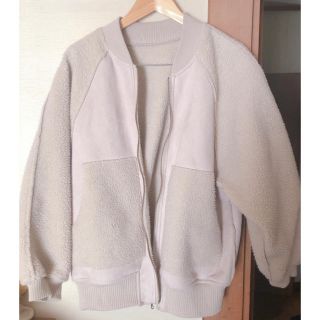 ダブルクローゼット(w closet)のリバーシブルムートン風コート(ムートンコート)