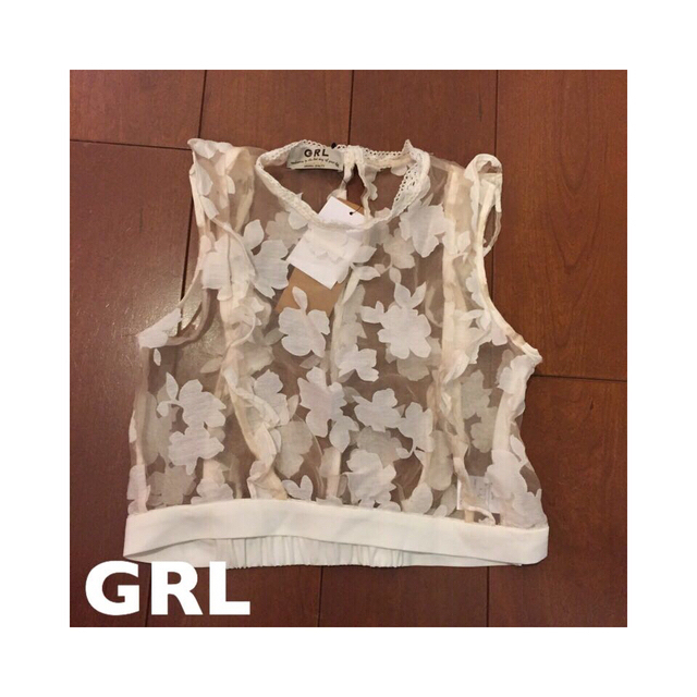 GRL(グレイル)の花柄シースルートップス レディースのトップス(タンクトップ)の商品写真