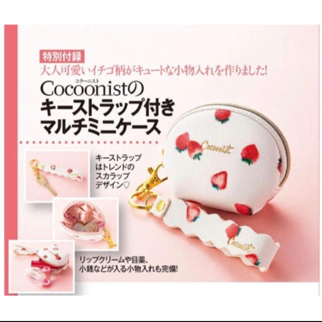 Cocoonist(コクーニスト)の美人百花付録12月号 マルチミニケース レディースのファッション小物(ポーチ)の商品写真