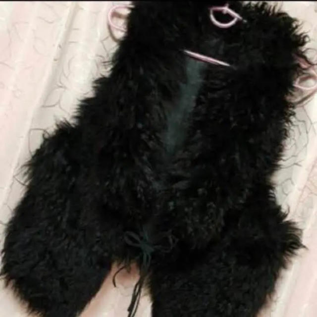 リアルファー❤️ベスト❤️美品❤️最終セール レディースのジャケット/アウター(毛皮/ファーコート)の商品写真