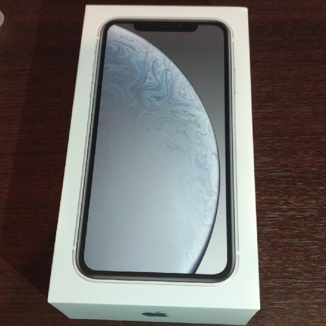 日本最大のブランド iPhone - iPhone XR White 64GB au SIMフリー 新品