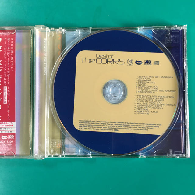 The Corrs ザ・コアーズ エンタメ/ホビーのCD(ポップス/ロック(洋楽))の商品写真