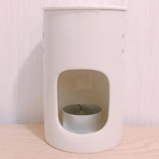 ムジルシリョウヒン(MUJI (無印良品))の無印良品アロマポット キャンドル11個とセット(アロマポット/アロマランプ/芳香器)