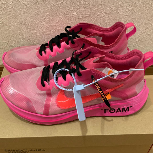 OFF-WHITE(オフホワイト)のNIKE off-white THE TEN : NIKE ZOOM FLY メンズの靴/シューズ(スニーカー)の商品写真