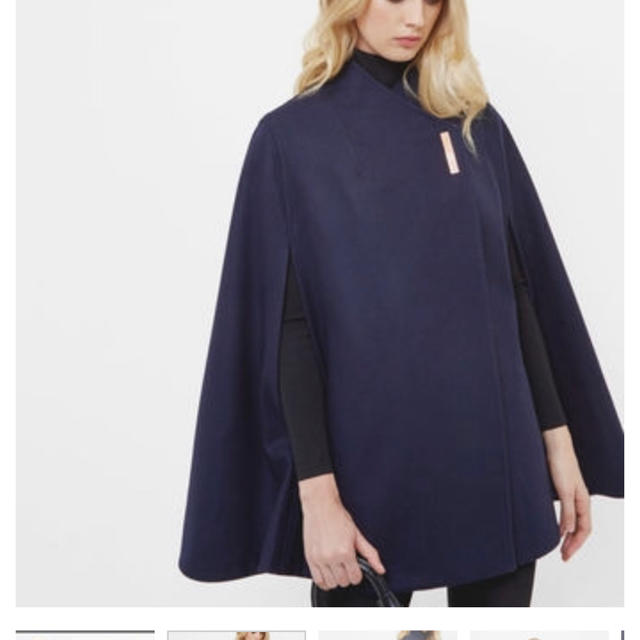 未使用TED BAKER テッドベイカーカシミヤ混ポンチョケープコート 未使用TED BAKER テッドベイカーカシミヤ混ポンチョケープコート