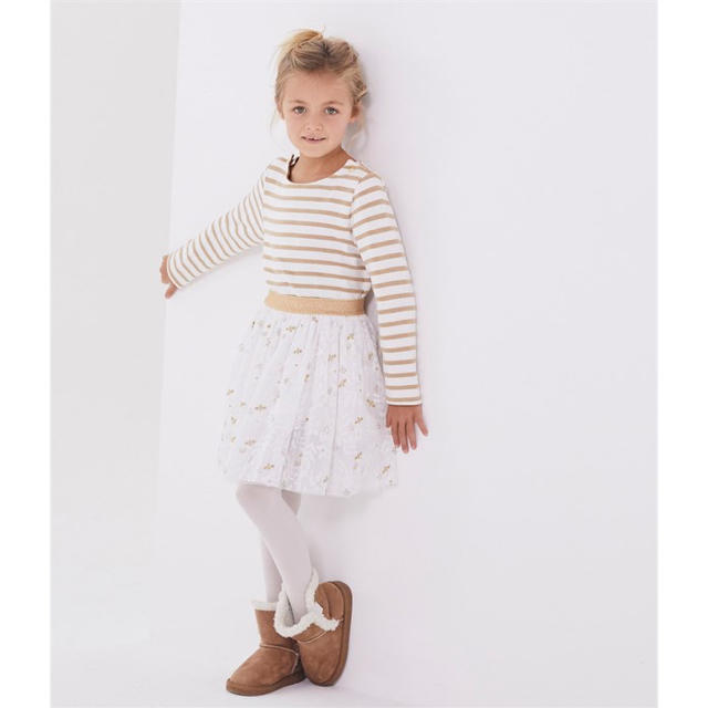 PETIT BATEAU(プチバトー)の【りーさ様専用】4ans キッズ/ベビー/マタニティのキッズ服女の子用(90cm~)(スカート)の商品写真