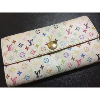 ルイヴィトン(LOUIS VUITTON)の正規品 ルイヴィトン  マルチカラー 長財布(財布)